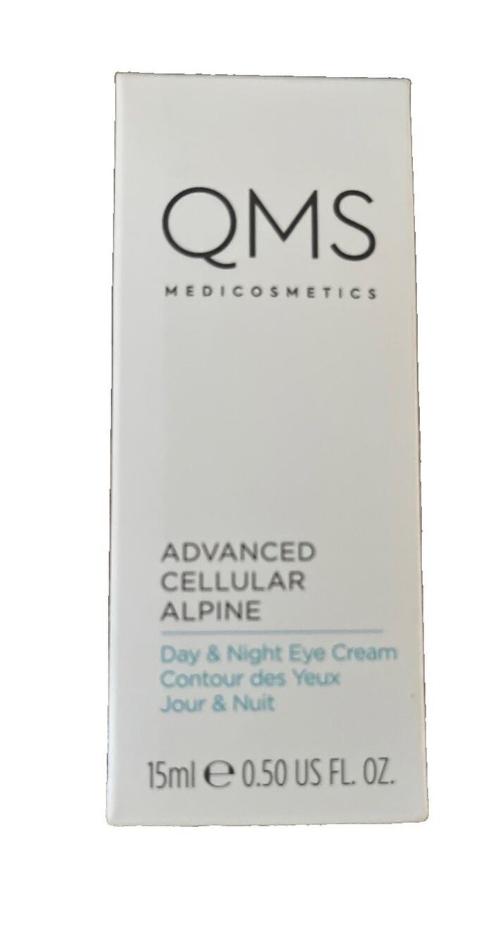 QMS Advanced Cellular Alpine Day & Night Eye Cream 0.50oz New in Box